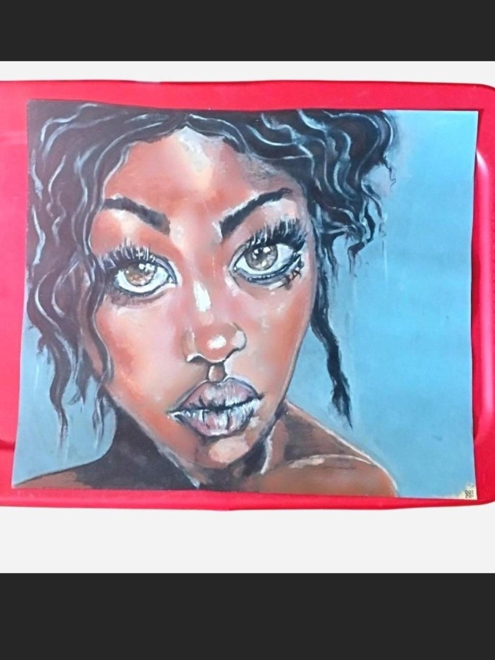 Oil Portrait Painting Of A Woman